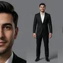 Character sheet of the groom in the refrigerator film